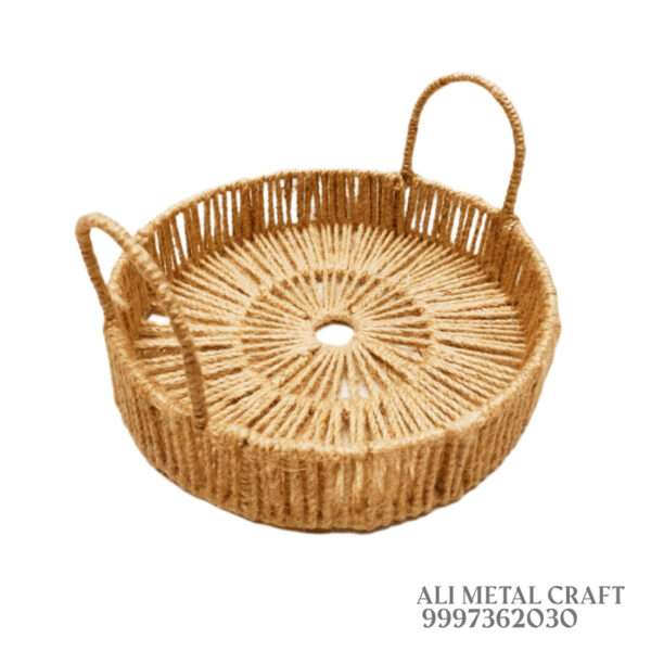 Jute Basket, Basket, ali metal craft